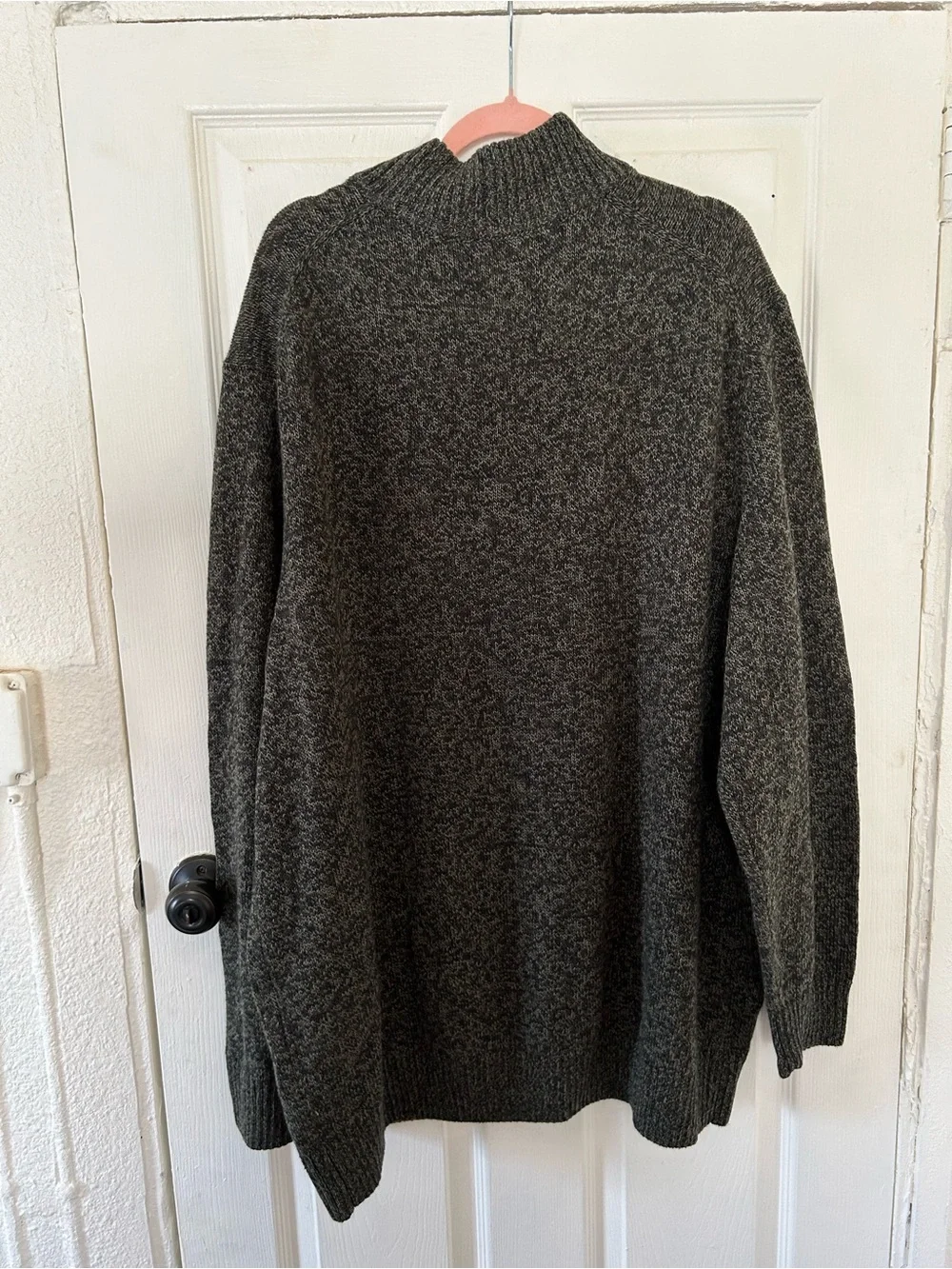 4XB Olive Green Big & Tall Sonoma Goods for Life Quarter-Zip Sweater, Men's